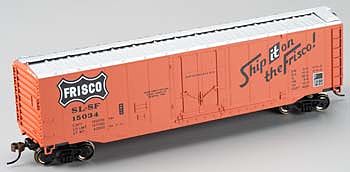 Bachmann 50 Plug-Door Boxcar St. Louis - San Francisco HO Scale Model Train Freight Car #18025