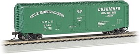 Bachmann 50' Plug Door Boxcar Gulf, Mobile & Ohio