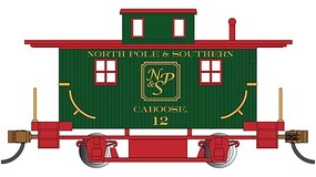Bachmann HO Bobber Caboose North Pole & Southern
