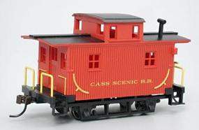 Bachmann Bobber Caboose Cass Scenic R.R. HO Scale Model Train Freight Car #18445
