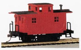 Bachmann Bobber Caboose Painted/Unlettered HO Scale Model Train Freight Car #18449