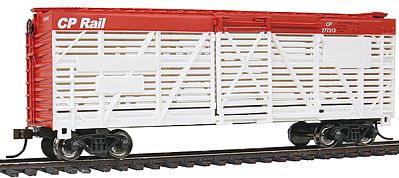 Bachmann 40 Stock Car Canadian Pacific Rail HO Scale Model Train Freight Car #18527