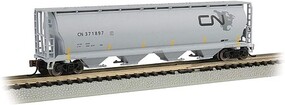 Bachmann Cylindrical 4-Bay Grain Hopper Canadian National