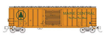 Bachmann ACF 506 Outside Braced Sliding Door Box Maine Central N Scale Model Train Freight Car #19661