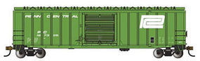 Bachmann 50' 6'' OB Boxcar Penn Central green N Scale Model Train Freight Car #19662