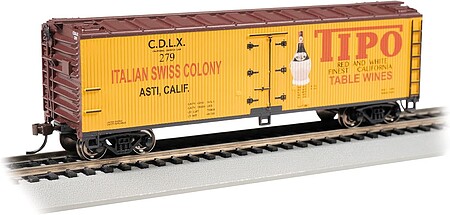 thumbnail image 2 of C8767 1 Piece HO Scale 1:87 40' Stock Car Cattle Wagon Painted 2 of 10