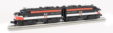 Bachmann FA-2 AA Set New Haven #209 O Scale Model Train Diesel Locomotive #20092