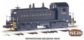 Bachmann NW-2 Diesel Pennsylvania #9250 with sound O Scale Model Train Diesel Locomotive #21651