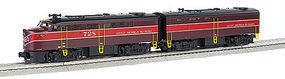 Bachmann WM FA1 Gulf Mobile & Ohio #728(A) #B4(B) O Scale Model Train Diesel Locomotive #23203