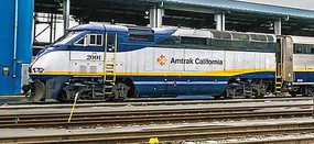 Bachmann EMD F59PHI Amtrak California #2001 O Scale Model Train Diesel Locomotive #23402