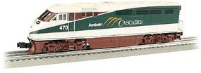 Bachmann EMD F59PHI Amtrak #470 Cascades Pacific O Scale Model Train Diesel Locomotive #23403