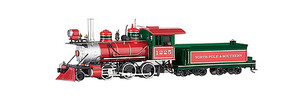 Bachmann 2-6-0 Loco Christmas On30 DC O Scale Model Train Steam Locomotive #25227