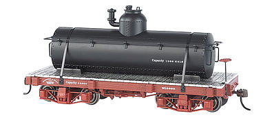 Bachmann Tank Data Only black (2) O Scale Model Train Freight Car #26522