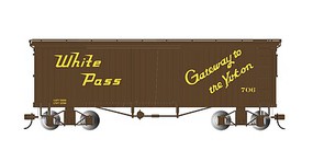 Bachmann White Pass & Yukon Boxcar On30 O Scale Model Train Freight Car #27001