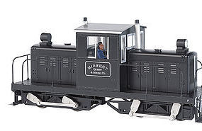 Bachmann 50 ton Center Cab MQ Black O Scale Model Train Diesel Locomotive #29201