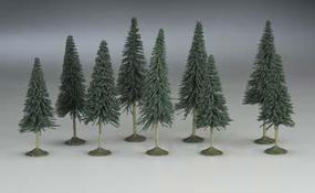 Bachmann 3-4 Pine Trees (9) N Scale Model Railroad Scenery #32101