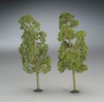 Bachmann 8 Inch Sycamore Trees (2) O Scale Model Railroad Scenery #32209