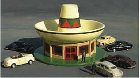 Bachmann Sombrero Restaurant N Scale Model Railroad Building #35254