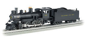 Bachmann 4-6-0 Die-Cast Baltimore & Ohio #1357 O Scale Model Train Steam Locomotive #40607