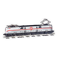 Bachmann GG-1 Pennsylvania RR #4866 Silver O Scale Model Train Electric Locomotive #41853