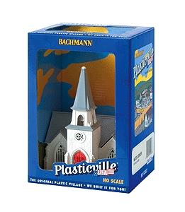 Bachmann Cathedral Built-Up HO Scale Model Railroad Building #45012