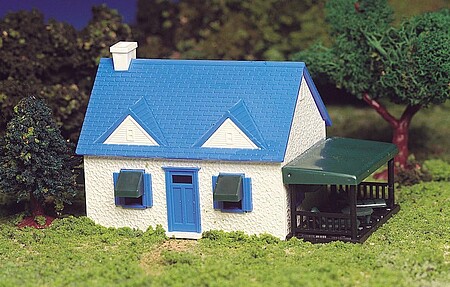 Bachmann Cape Cod House Snap Kit HO Scale Model Railroad Building #45131