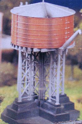 Bachmann Water Tower Kit O Scale Model Railroad Trackside Accessory #45978