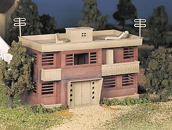Bachmann Apartment Building Kit O Scale Model Railroad Building #45980