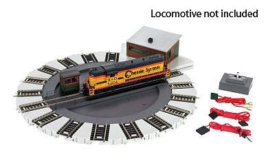Bachmann Motorized Turntable w/Direction Control HO Scale Model Railroad Operating Accessory #46299