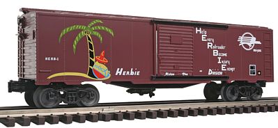 Bachmann 40' Boxcar Missouri Pacific Herbie O Scale Model Train Freight 