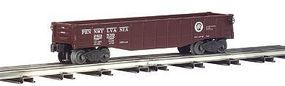 Bachmann Gondola with 6 Wooden Barrels Pennsylvania O Scale Model Train Freight Car #47204