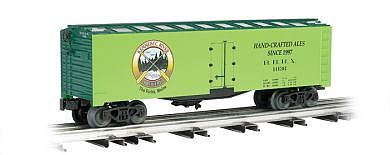Bachmann 40 Refrigerator Car Kennebec Brewing Co. O Scale Model Train Freight Car #47465