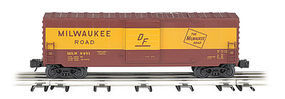 Bachmann Operating Box Car Milwaukee Road O Scale Model Train Freight Car #47978