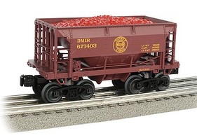 Bachmann 70-Ton Ore Car Duluth, Missabe & Iron Range O Scale Model Train Freight Car #48501
