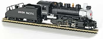 Bachmann USRA 0-6-0 w/Smoke Tender UP #4442 HO Scale Model Train Steam Locomotive #50603