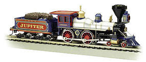 4-4-0 American w/o DCC CP Jupiter w/Wood Load HO Scale Model Train Steam Locomotive #51003