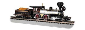 Bachmann 4-4-0 American Santa Fe with wood load HO Scale Model Train Steam Locomotive #51007