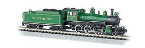 Bachmann 4-6-0 Baldwin Southern #1012 N Scale Model Train Steam Locomotive #51458
