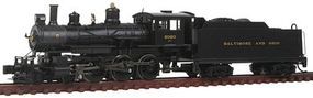 Bachmann 4-6-0 Baldwin Baltimore & Ohio #2020 N Scale Model Train Steam Locomotive #51461