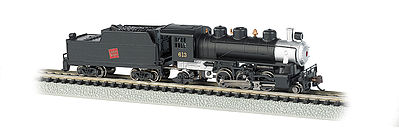 Bachmann 2-6-2 w/Tender Canadian National #613 N Scale Model Train Steam Locomotive #51563