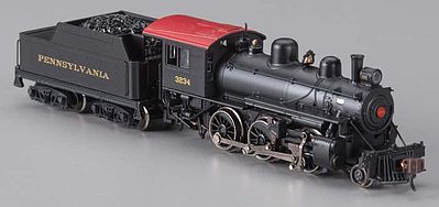 Bachmann Alco 2-6-0 DCC Pennsylvania #3234 N Scale Model Train Steam Locomotive #51751
