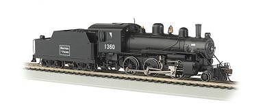 Bachmann Alco 2-6-0 DCC Sound Boston & Maine #1360 HO Scale Model Train Steam Locomotive #51811