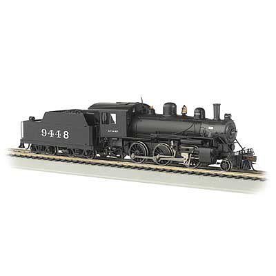 Bachmann Alco 2-6-0 Mogul w/Sound & DCC - Santa Fe #9448 HO Scale Model Train Steam Locomotive #51816