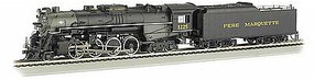Bachmann Berkshire Pere Marquette 1225 with Sound HO Scale Model Train Steam Locomotive #52403