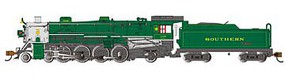 Bachmann 4-8-2 Light Mountain Southern #1489 DCC N Scale Model Train Steam Locomotive #53451