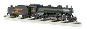 Bachmann Maine Central #617 Light 2-8-2 w/Med. Tender HO Scale Model Train Steam Locomotive #54305