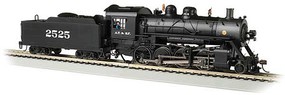 Bachmann 2-8-0 Consolidation Santa Fe #2525 DCC HO Scale Model Train Steam Locomotive #57910