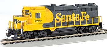 Bachmann GP30 Diesel Santa Fe #3227 HO Scale Model Train Diesel Locomotive #60817