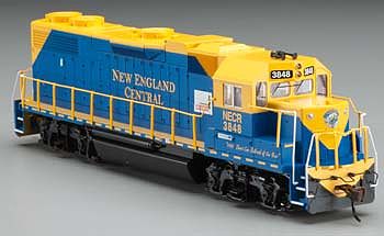 Bachmann GP38-2 New England Central #3848 HO Scale Model Train Diesel Locomotive #61711