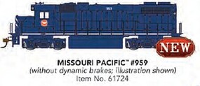Bachmann HO GP38-2 MoPac #959 w/o Dynamic Brakes